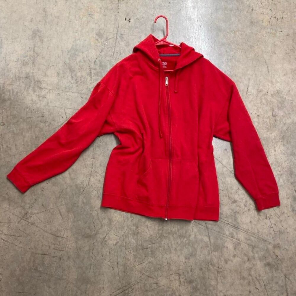 Athletic Works Men's Red Hoodie- 2XL